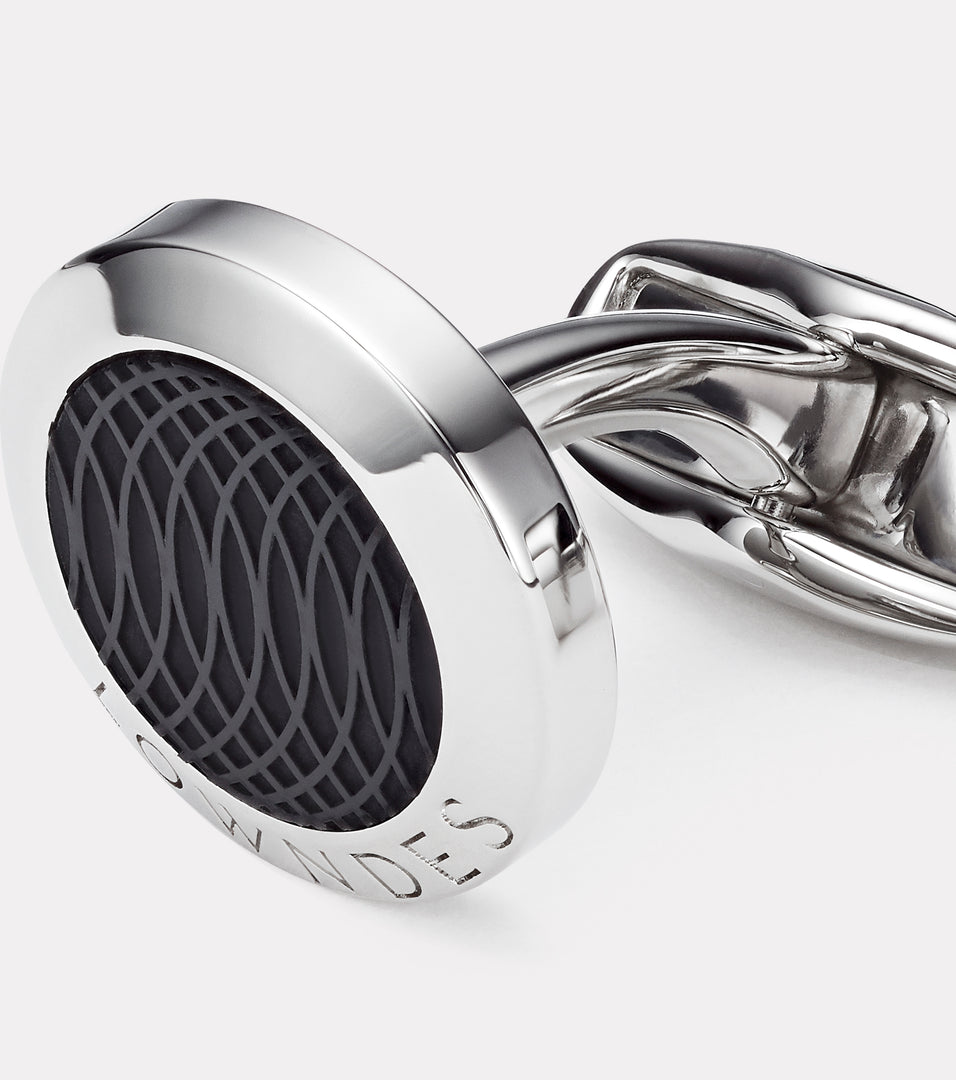 Lowndes Classic Stone Cufflinks