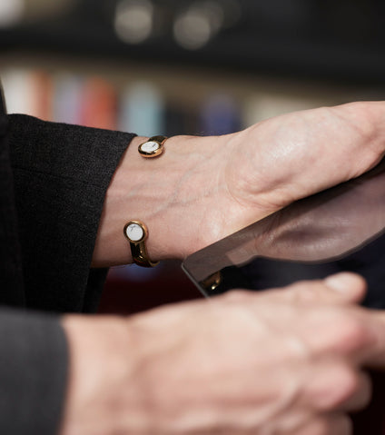 Strachey Stone Cuff Bracelet